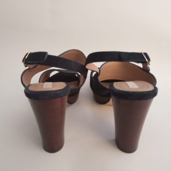 H&M Hennes & Mauritz Platform Chunky Heel Sandals - Picture 8 of 9